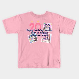 Happy birthday! Another year of fabulous adventures awaits. Kids T-Shirt